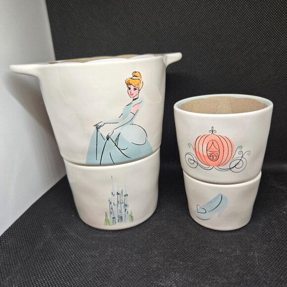 Rae Dunn Disney Cinderella Measuring Cups - Picture 3 of 3